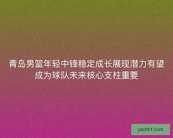 青岛男篮年轻中锋稳定成长展现潜力有望成为球队未来核心支柱重要 青岛男篮年轻中锋稳定成长展现潜力有望成为球队未来核心支柱重要